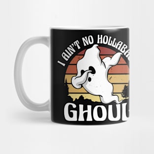 Vintage Sunset I Ain't No Hollaback Ghoul Dabbing Ghost Mug